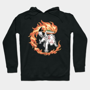 Sun Wolf Textured Hoodie